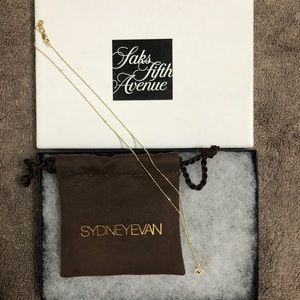 Sydney Evan Evil Eye 14K Yellow Gold Necklace